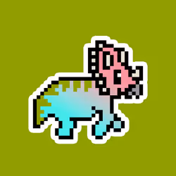 PixelSaurus Tri #0912 [Common]
