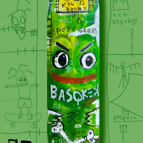 Basq-SK8K Deck 05 - BASQKEKBEANZ