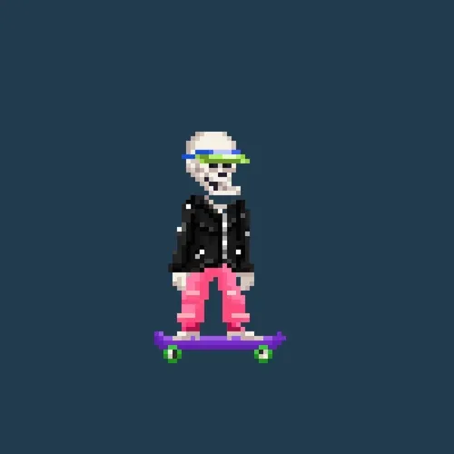 Skating bones #689
