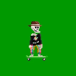 Skating bones #1928