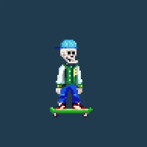 Skating bones #1642