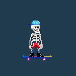 Skating bones #978