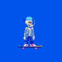 Skating bones #987