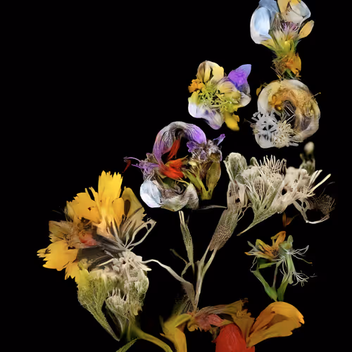 Hedgerow Still Life By Sofia Crespo