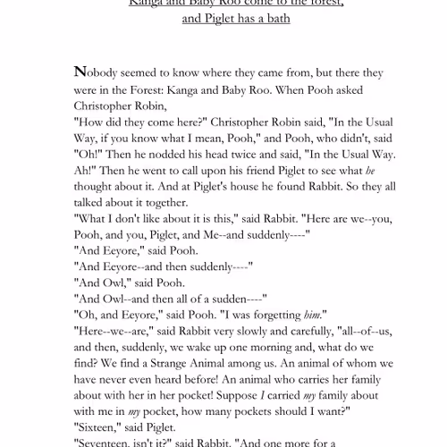 Winnie The Pooh The Book