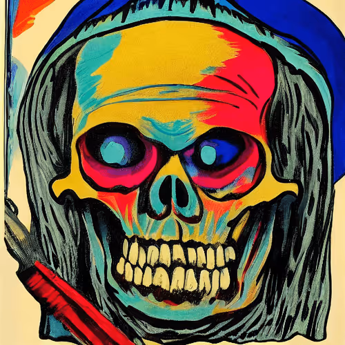 Surf Satanists By Brendan Pettibon
