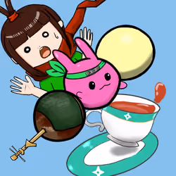 #2107  Anne and Odango with surprise