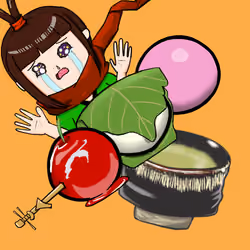 #2426  Anne and Odango with sob