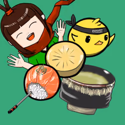 #2103  Anne and Odango with laugh