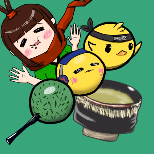 #1986  Anne and Odango with filled