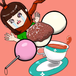 #2424  Anne and Odango with sob