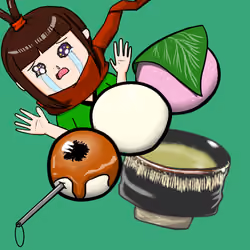 #2110  Anne and Odango with sob