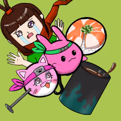#1092  Anne and Odango with sob