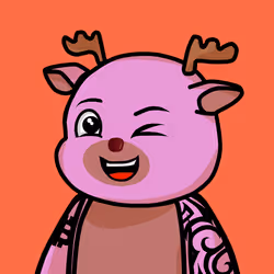 Cuddly Reindeer #294