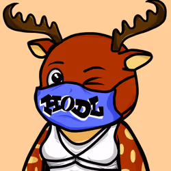 Cuddly Reindeer #206