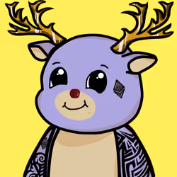 Cuddly Reindeer #207