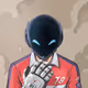 734