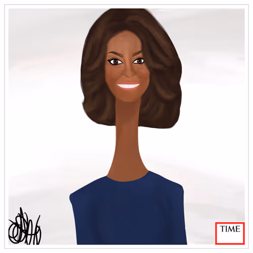 Michelle Obama, 2008