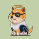 6858