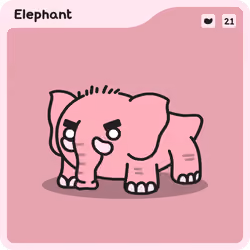 Elephant Milo #21