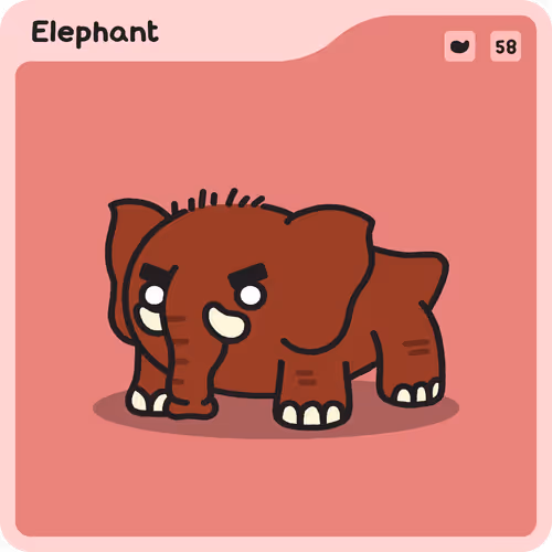 Elephant Milo #58