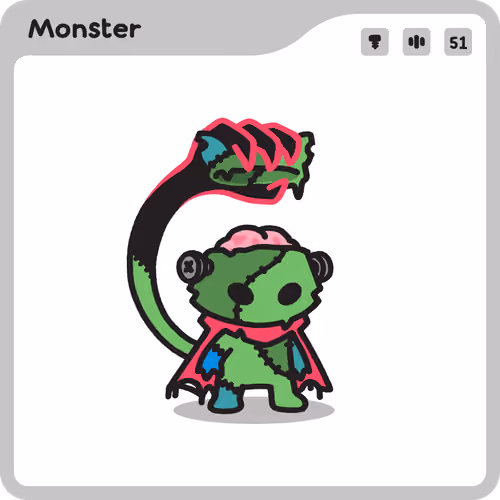 Monster Bones #51