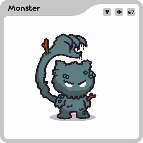 Monster Bones #67