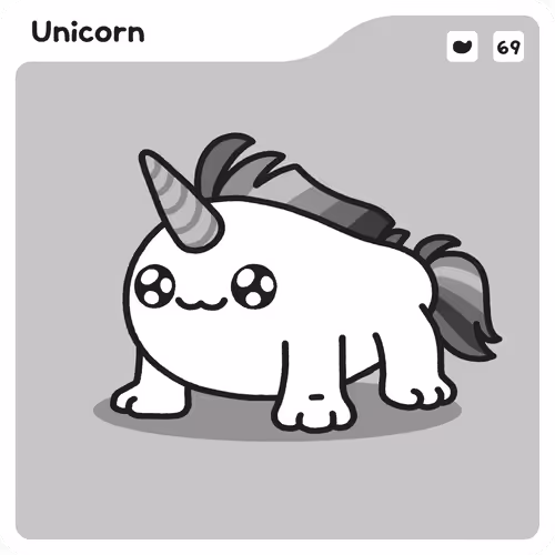Unicorn Milo #69