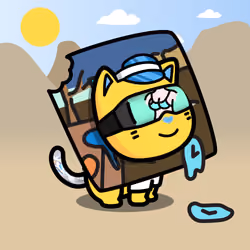 Messy Cats #3140