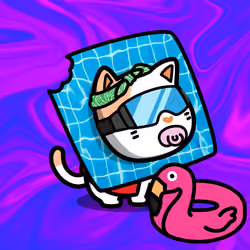 Messy Cats #136