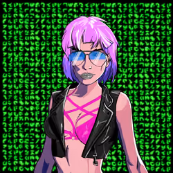 Crypto Girl Collectable #73