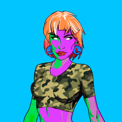 Crypto Girl Collectable #221