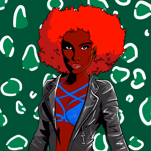 Crypto Girl Collectable #571