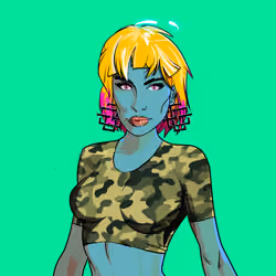 Crypto Girl Collectable #617
