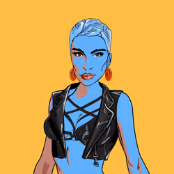 Crypto Girl Collectable #857