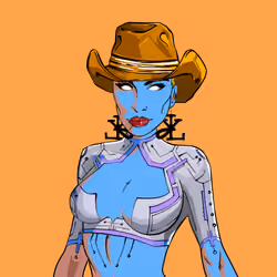 Crypto Girl Collectable #721