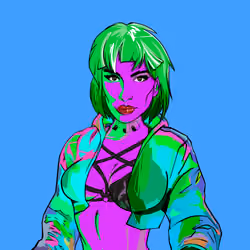 Crypto Girl Collectable #548