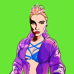 Crypto Girl Collectable #689