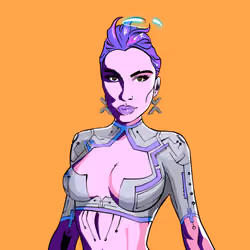 Crypto Girl Collectable #321