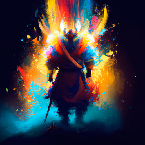 Ethereal Art Warrior