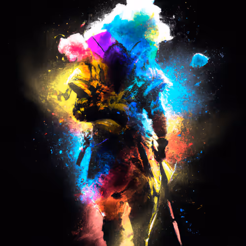 Ethereal Art Warrior
