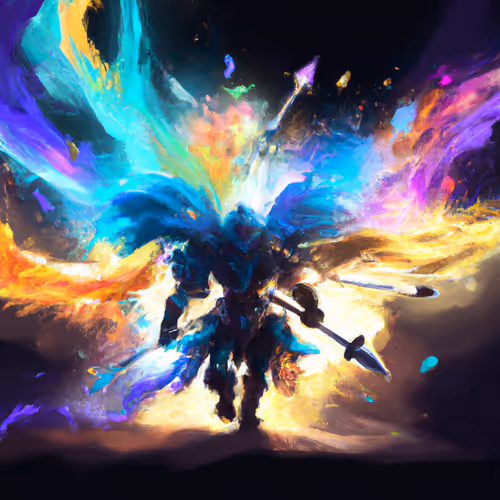 Ethereal Art Warrior