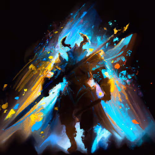 Ethereal Art Warrior