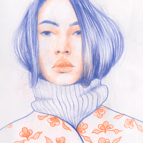 Bicolor Portrait Studies