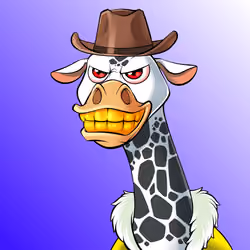 Bored Giraffe #1524