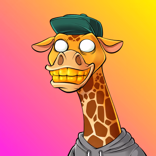 Bored Giraffe #1418