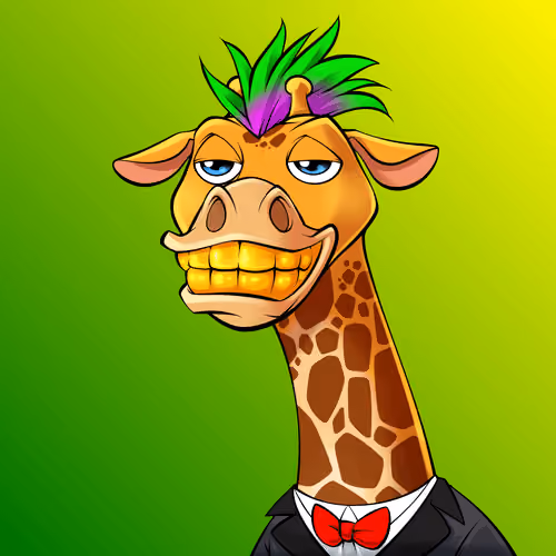 Bored Giraffe #1007