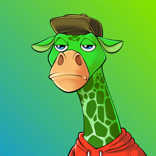 Bored Giraffe #411