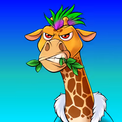Bored Giraffe #3013