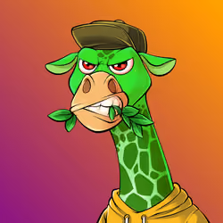 Bored Giraffe #1884